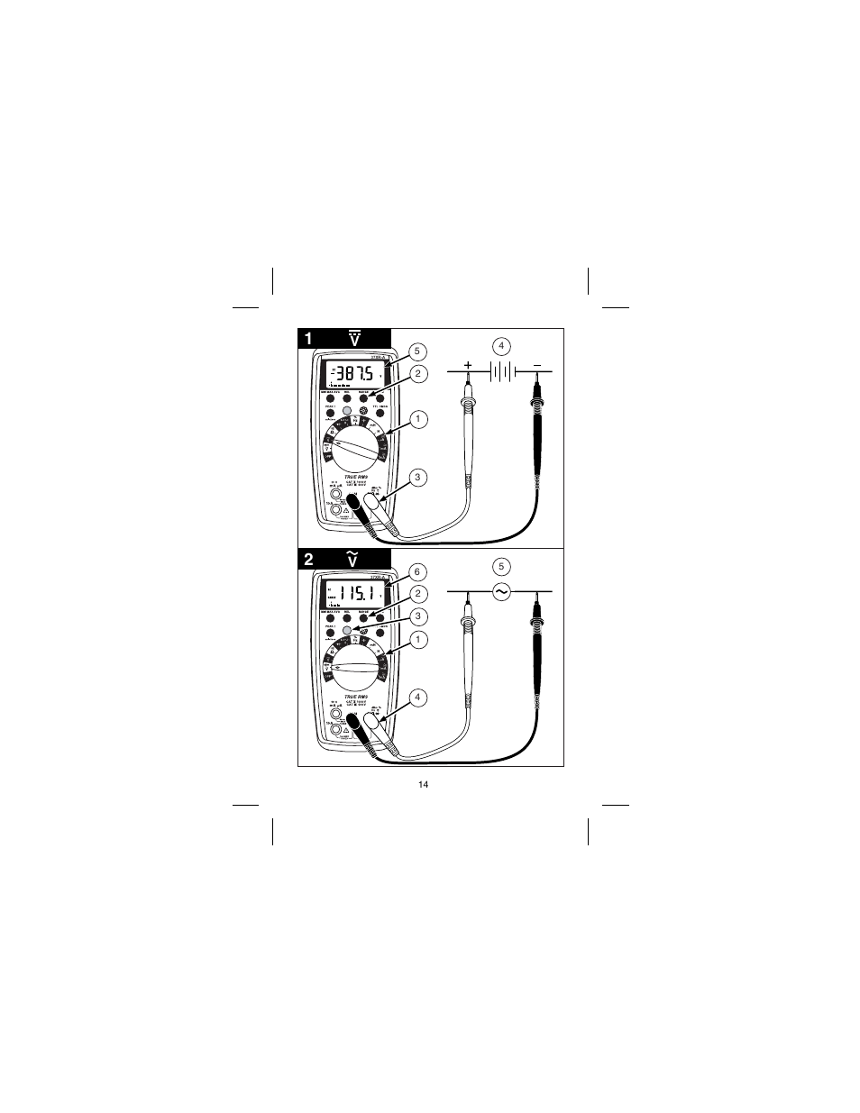 Amprobe 37XR-A Professional-Digital-Multimeter User Manual | Page 21 / 86