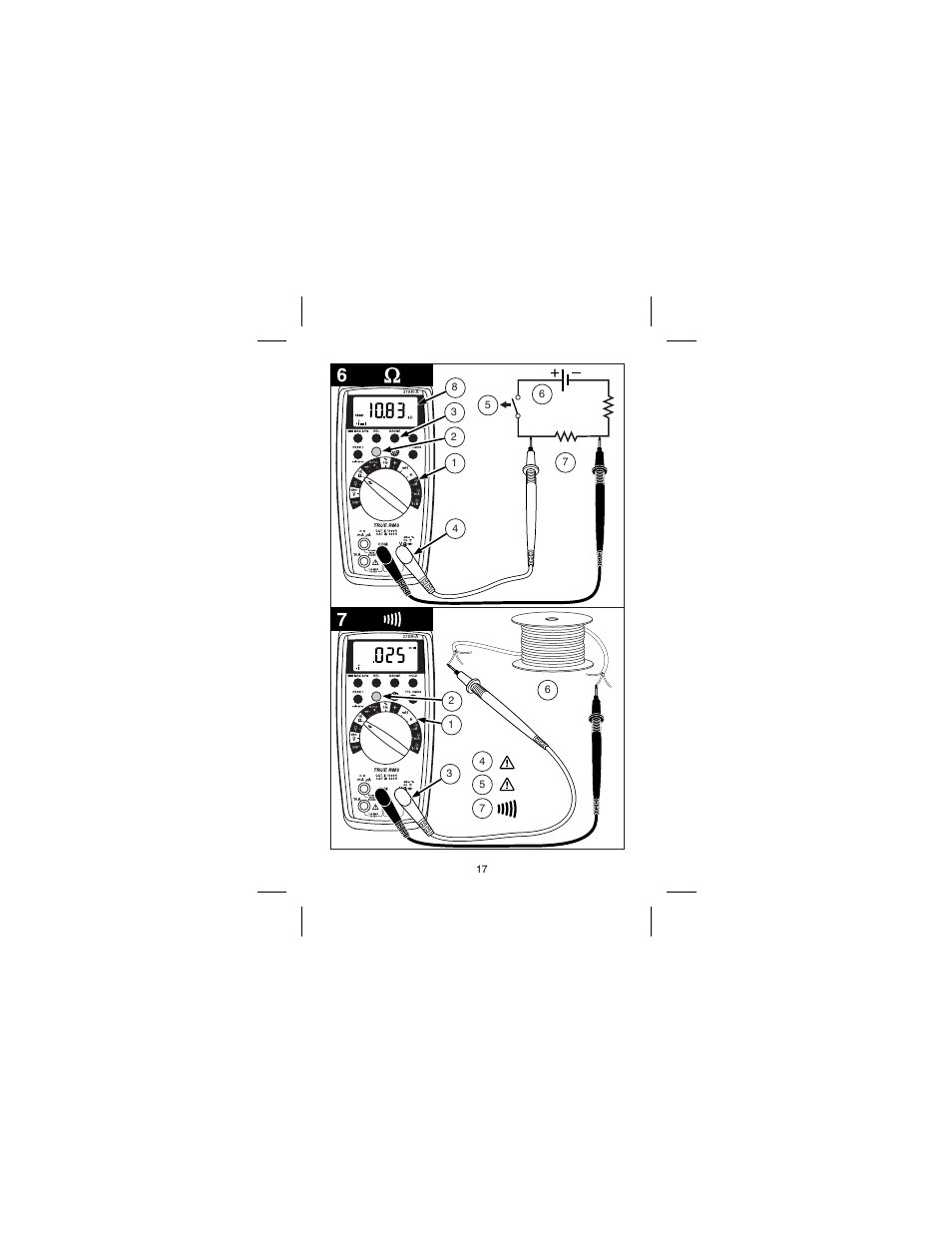 Amprobe 37XR-A Professional-Digital-Multimeter User Manual | Page 24 / 86