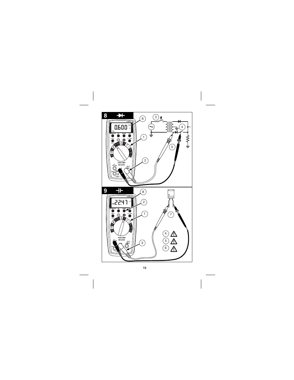 Amprobe 37XR-A Professional-Digital-Multimeter User Manual | Page 25 / 86