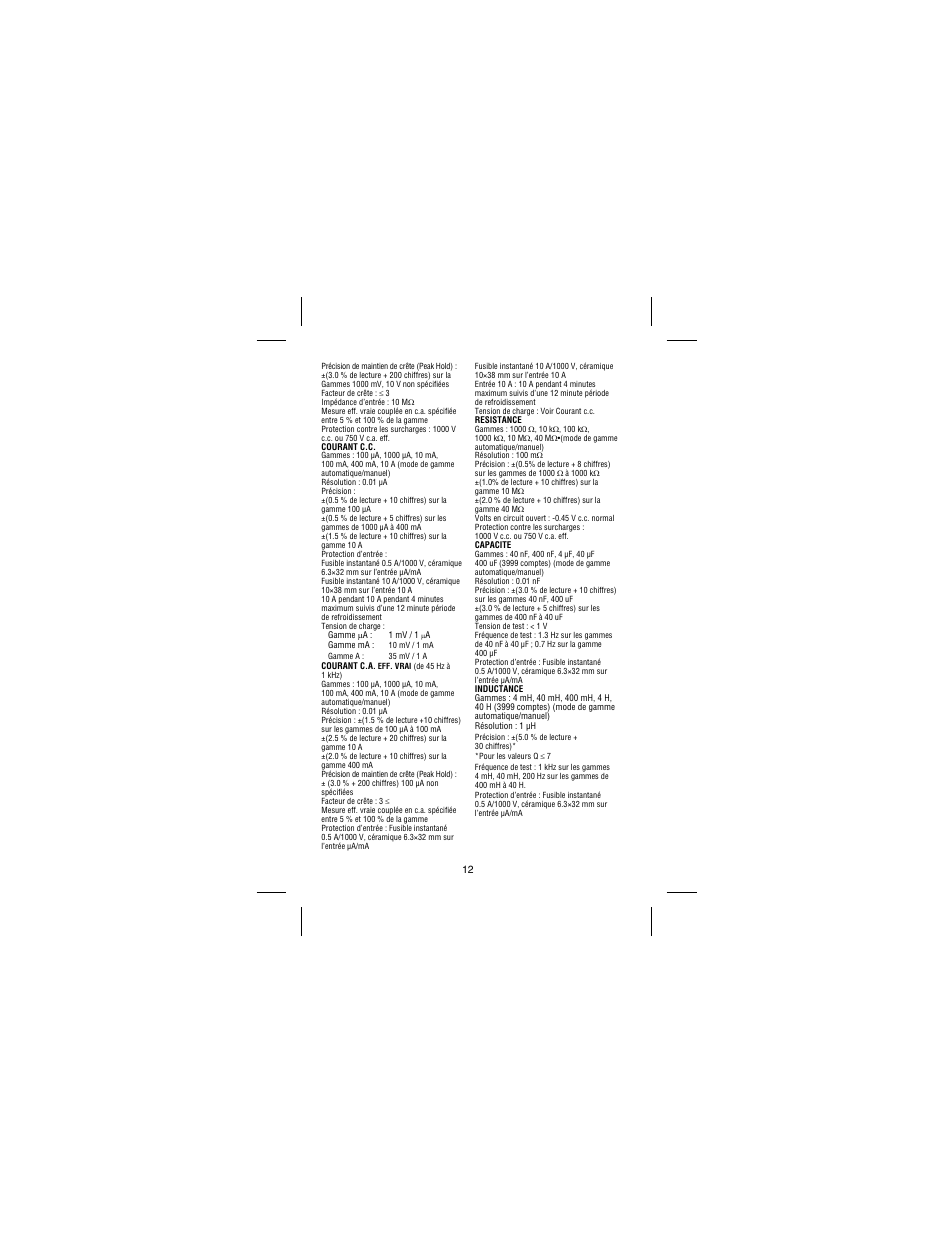 Amprobe 37XR-A Professional-Digital-Multimeter User Manual | Page 41 / 86