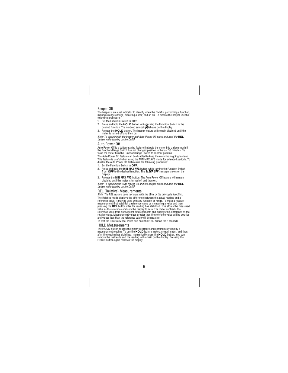 Amprobe 38XR-A Professional-Digital-Multimeter User Manual | Page 13 / 92