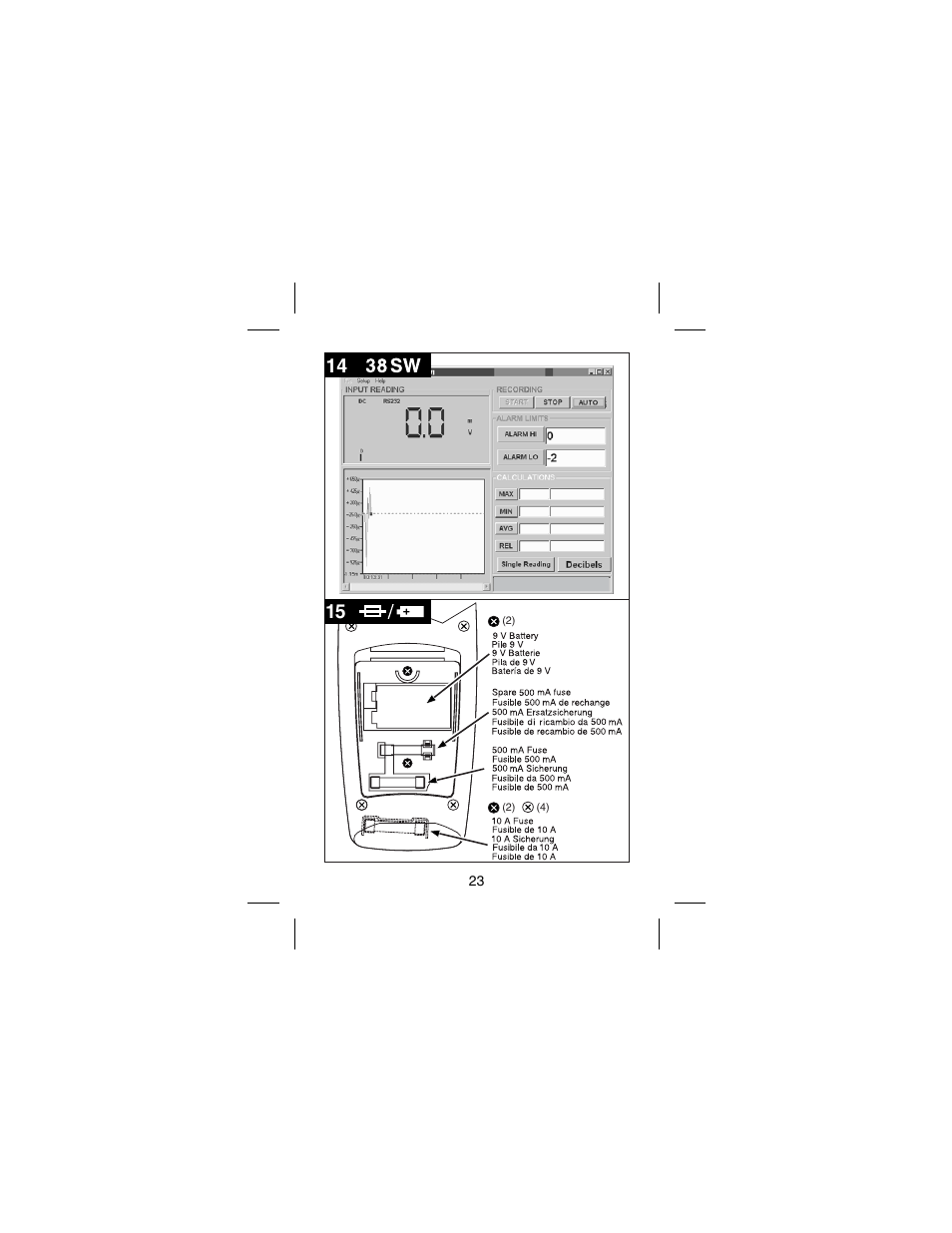 Amprobe 38XR-A Professional-Digital-Multimeter User Manual | Page 27 / 92
