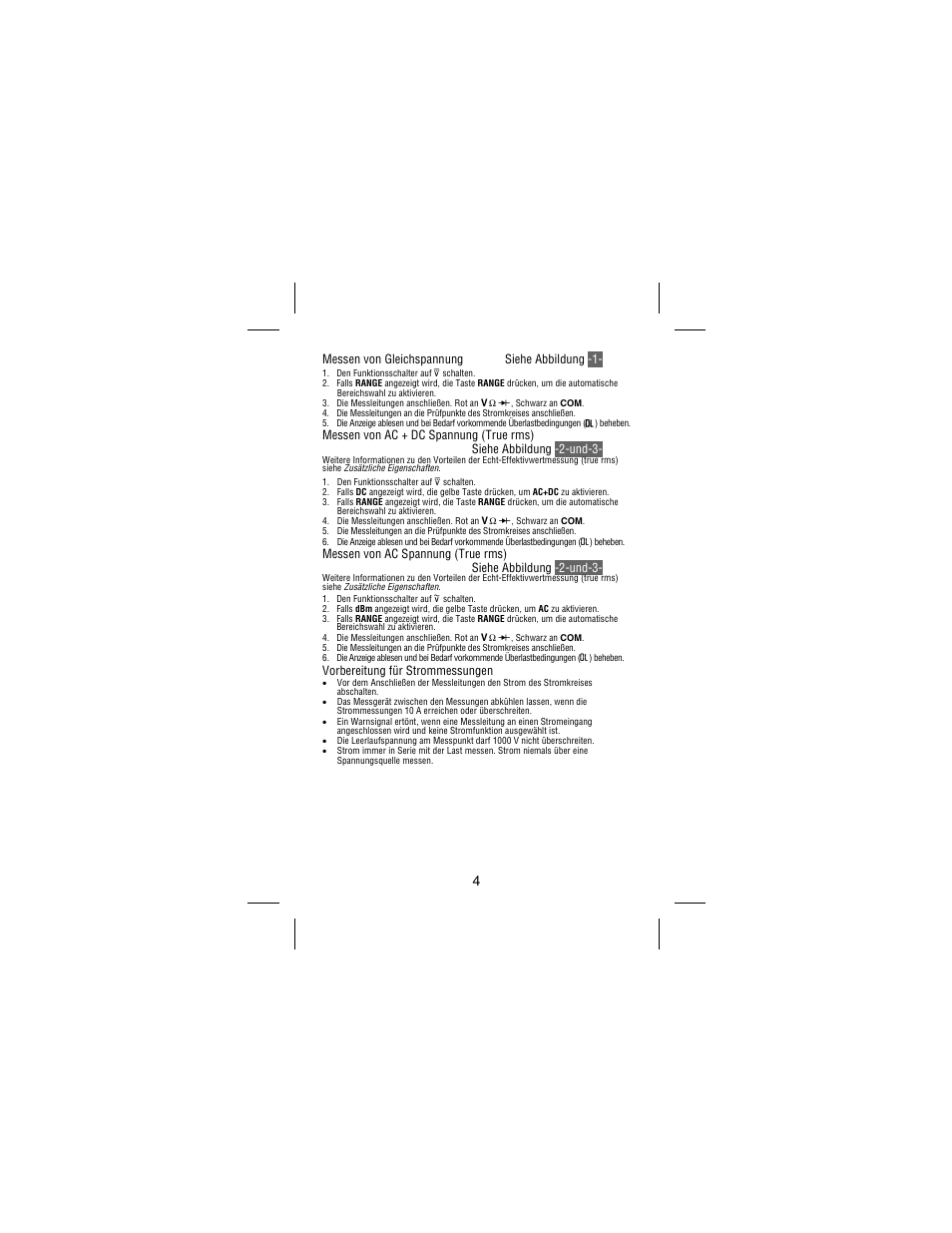 Amprobe 38XR-A Professional-Digital-Multimeter User Manual | Page 48 / 92
