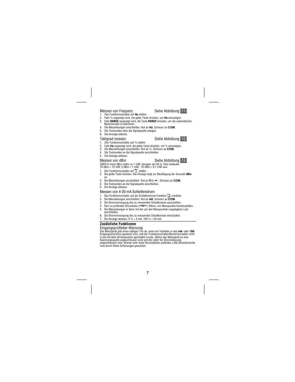 Amprobe 38XR-A Professional-Digital-Multimeter User Manual | Page 51 / 92
