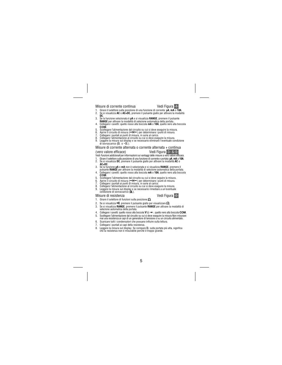 Amprobe 38XR-A Professional-Digital-Multimeter User Manual | Page 65 / 92