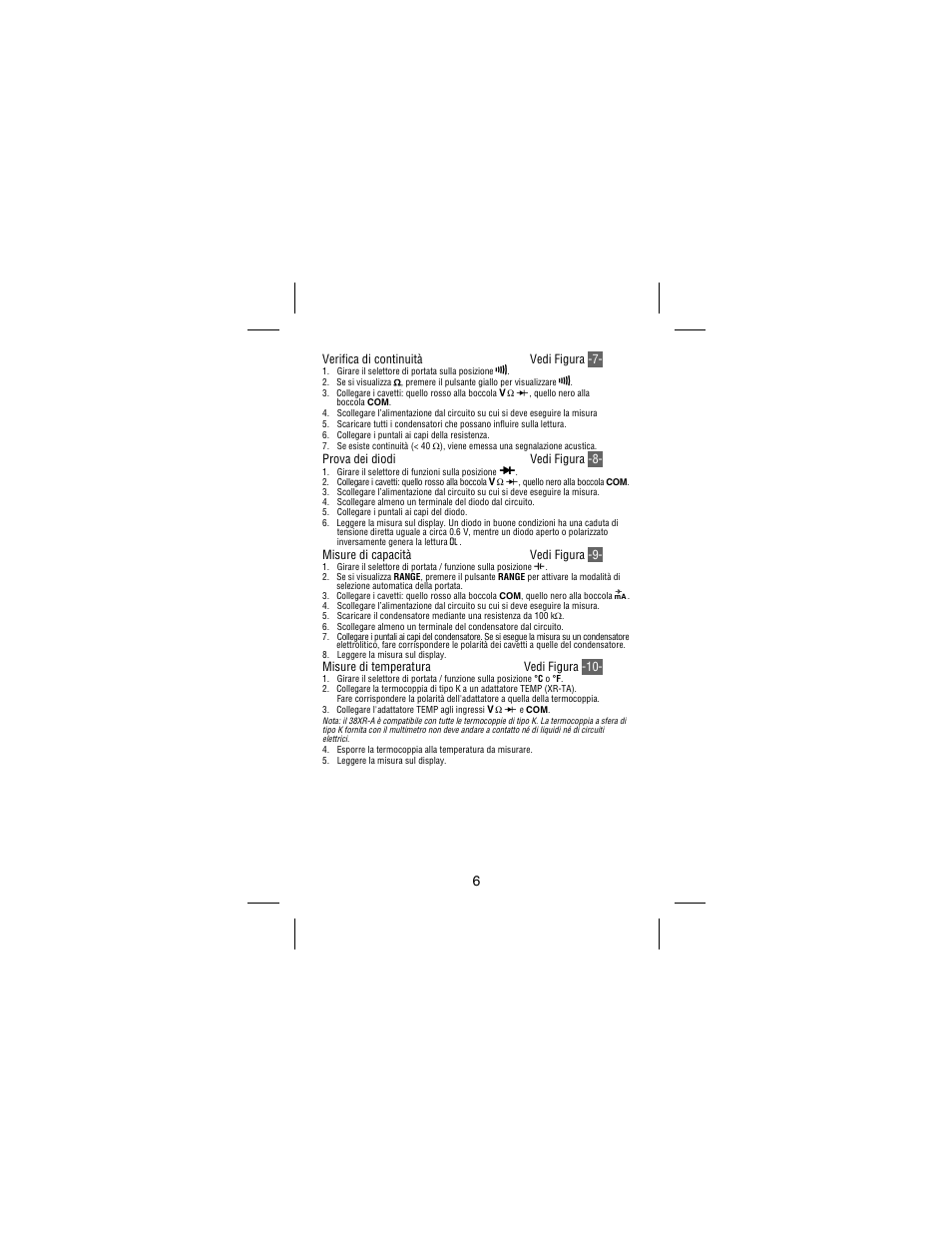 Amprobe 38XR-A Professional-Digital-Multimeter User Manual | Page 66 / 92