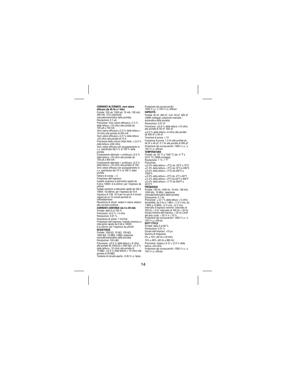 Amprobe 38XR-A Professional-Digital-Multimeter User Manual | Page 74 / 92