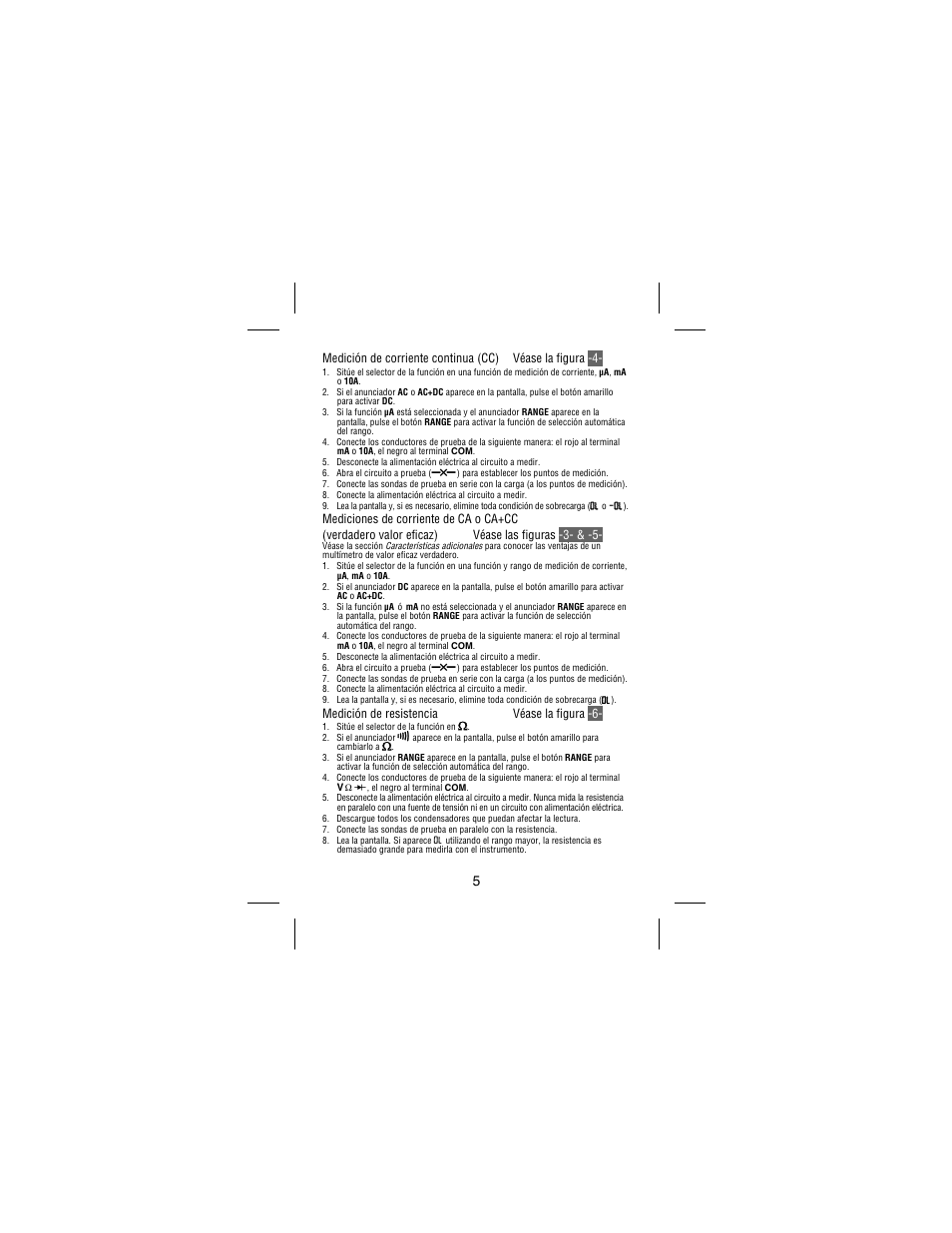 Amprobe 38XR-A Professional-Digital-Multimeter User Manual | Page 81 / 92
