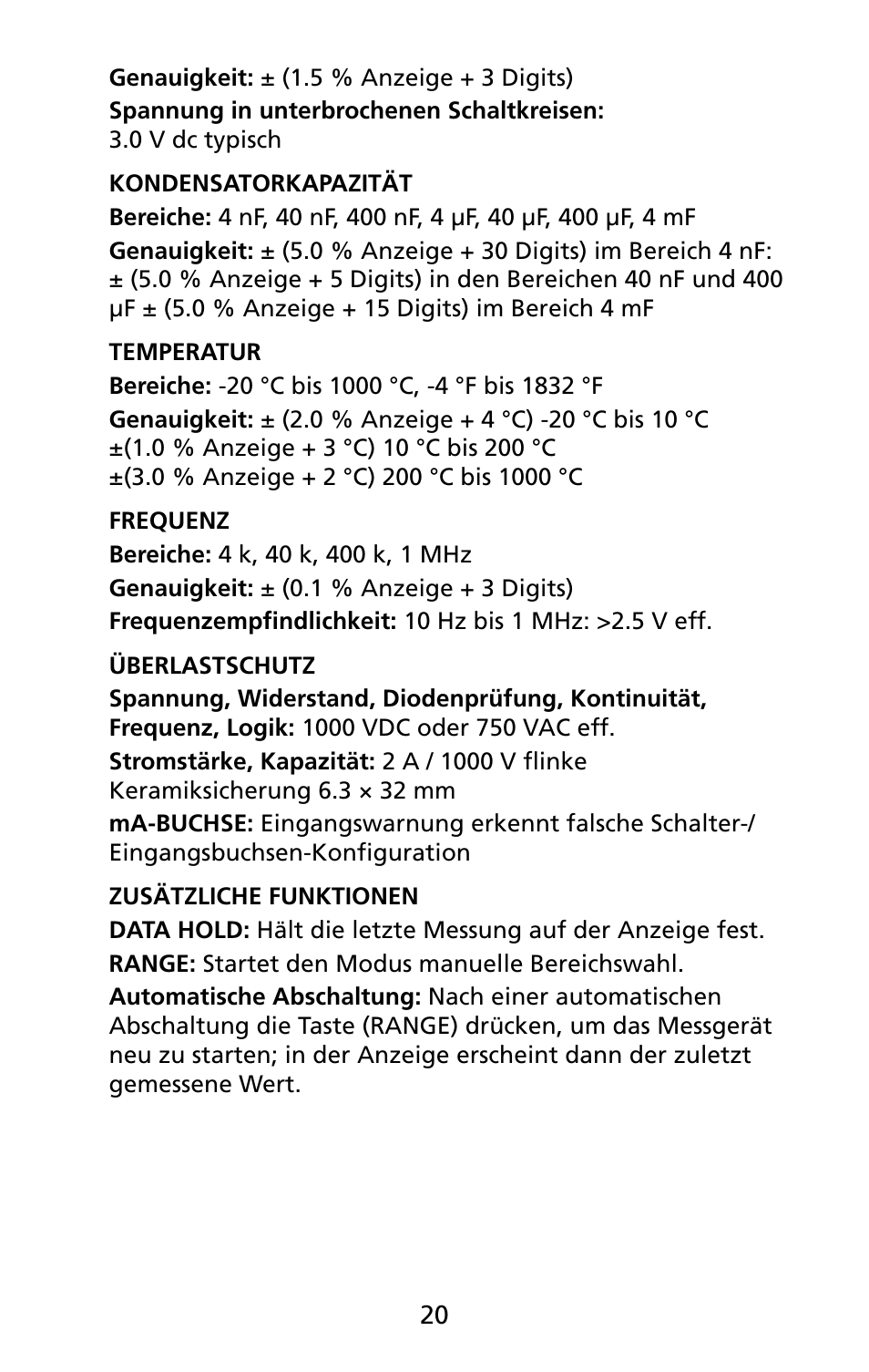 Amprobe 5XP-A 15XP-A 35XP-A User Manual | Page 101 / 126