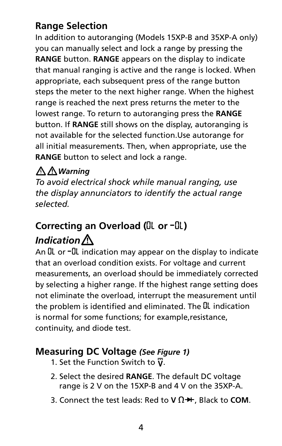 Amprobe 5XP-A 15XP-A 35XP-A User Manual | Page 11 / 126