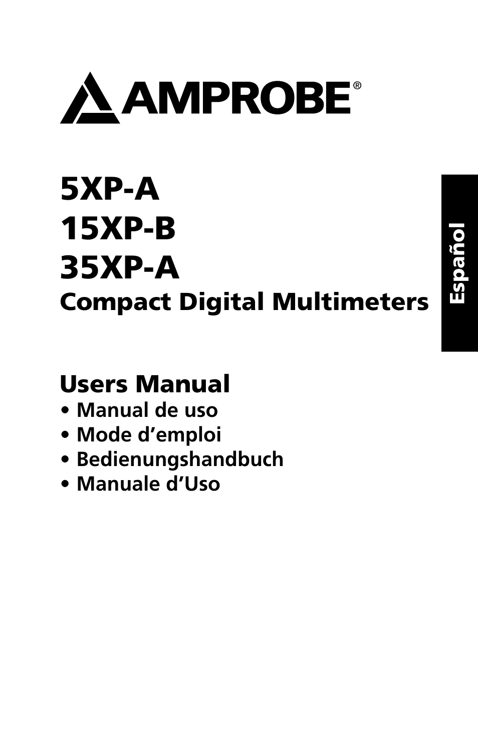 Amprobe 5XP-A 15XP-A 35XP-A User Manual | Page 33 / 126