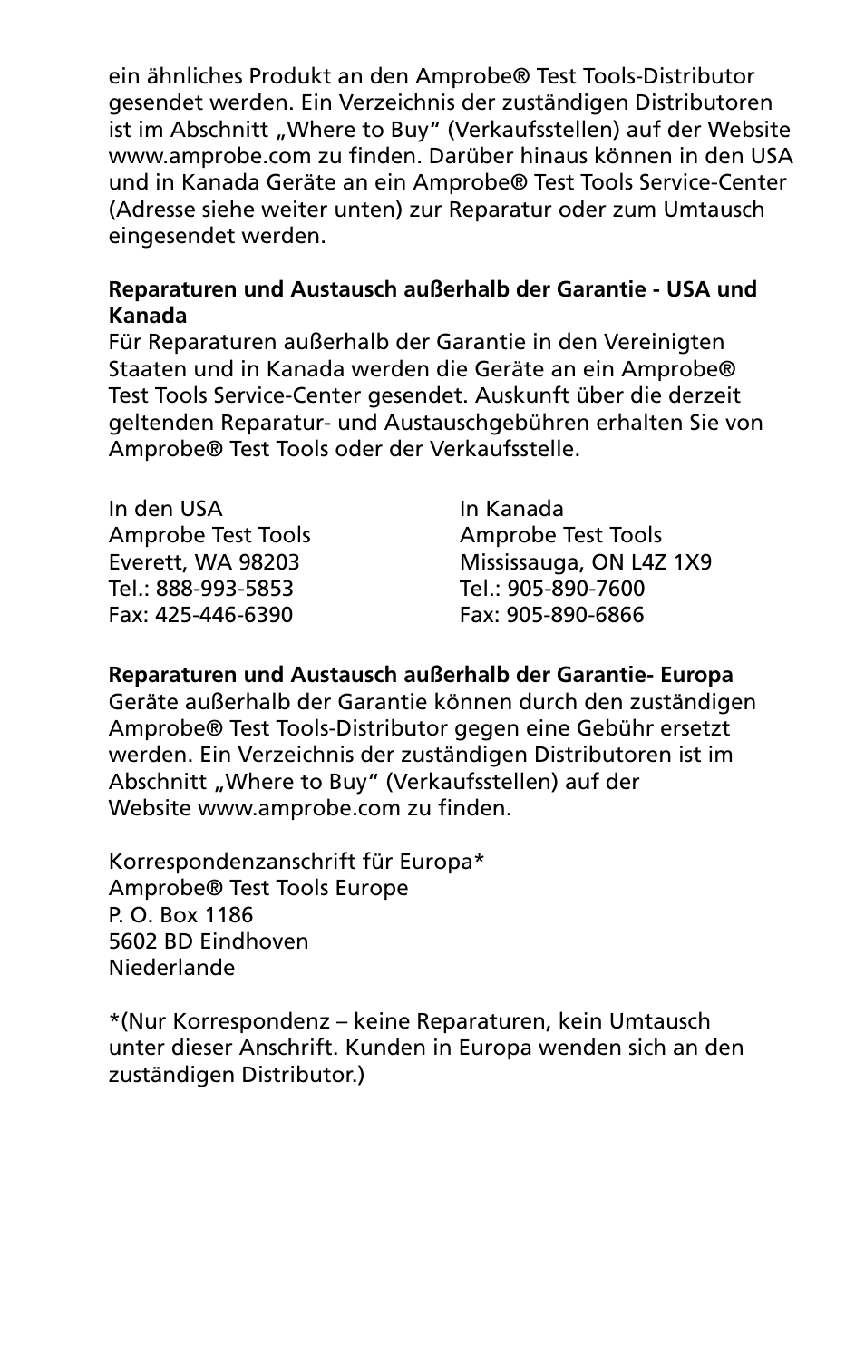 Amprobe 5XP-A 15XP-A 35XP-A User Manual | Page 81 / 126