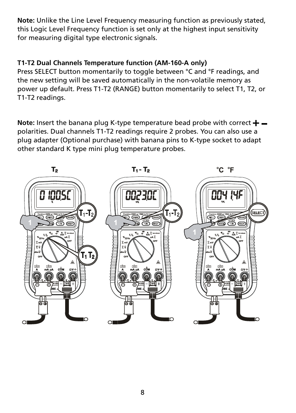 Amprobe AM-140-A User Manual | Page 14 / 30