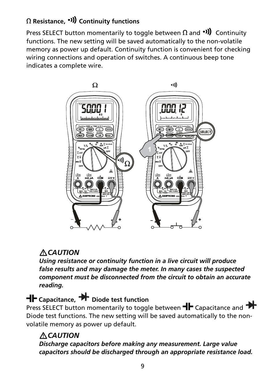 Amprobe AM-140-A User Manual | Page 15 / 30