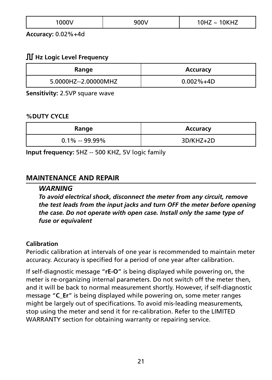 Amprobe AM-140-A User Manual | Page 27 / 30