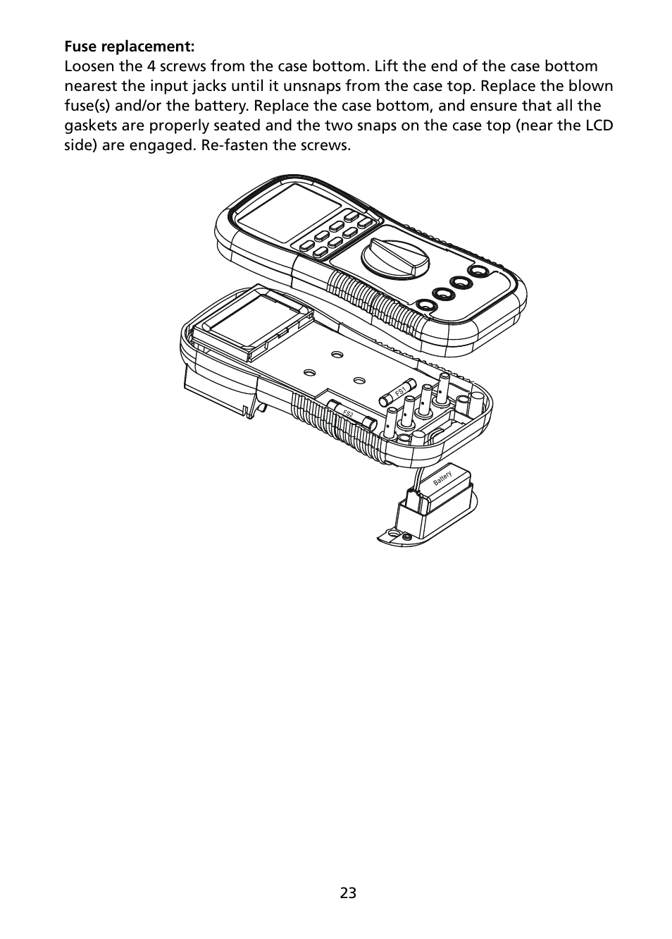 Amprobe AM-140-A User Manual | Page 29 / 30
