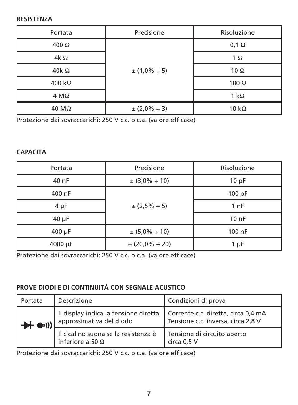Amprobe AM-220 Digital-Multimeters User Manual | Page 45 / 75