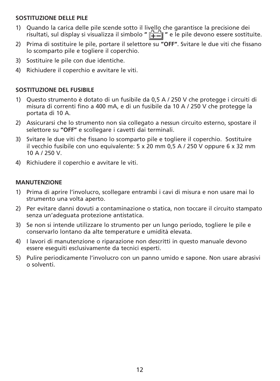 Amprobe AM-220 Digital-Multimeters User Manual | Page 50 / 75