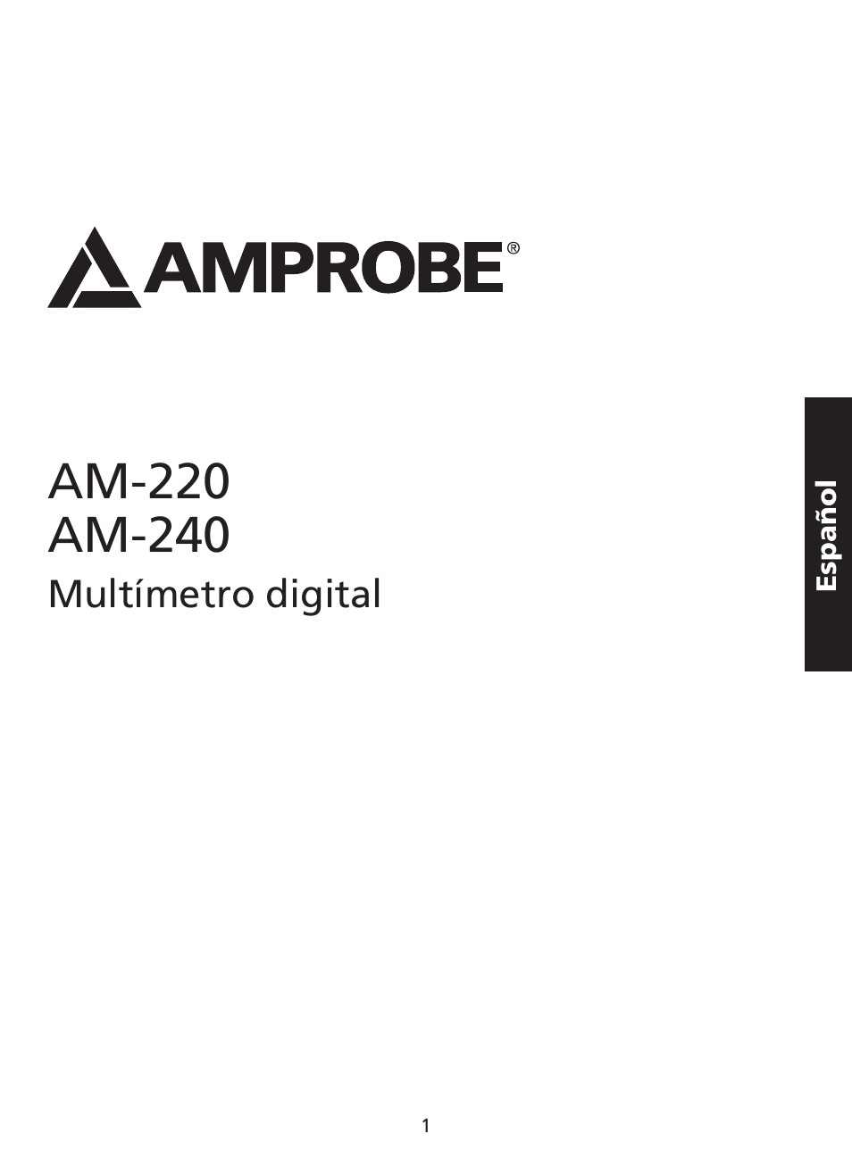 Amprobe AM-220 Digital-Multimeters User Manual | Page 51 / 75