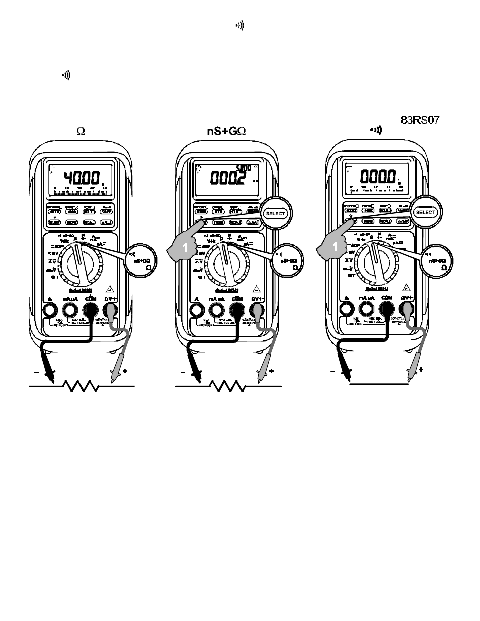 Amprobe AM91RS Digital-Multimeter User Manual | Page 11 / 30