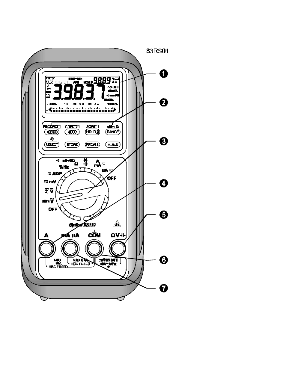 Amprobe AM91RS Digital-Multimeter User Manual | Page 5 / 30