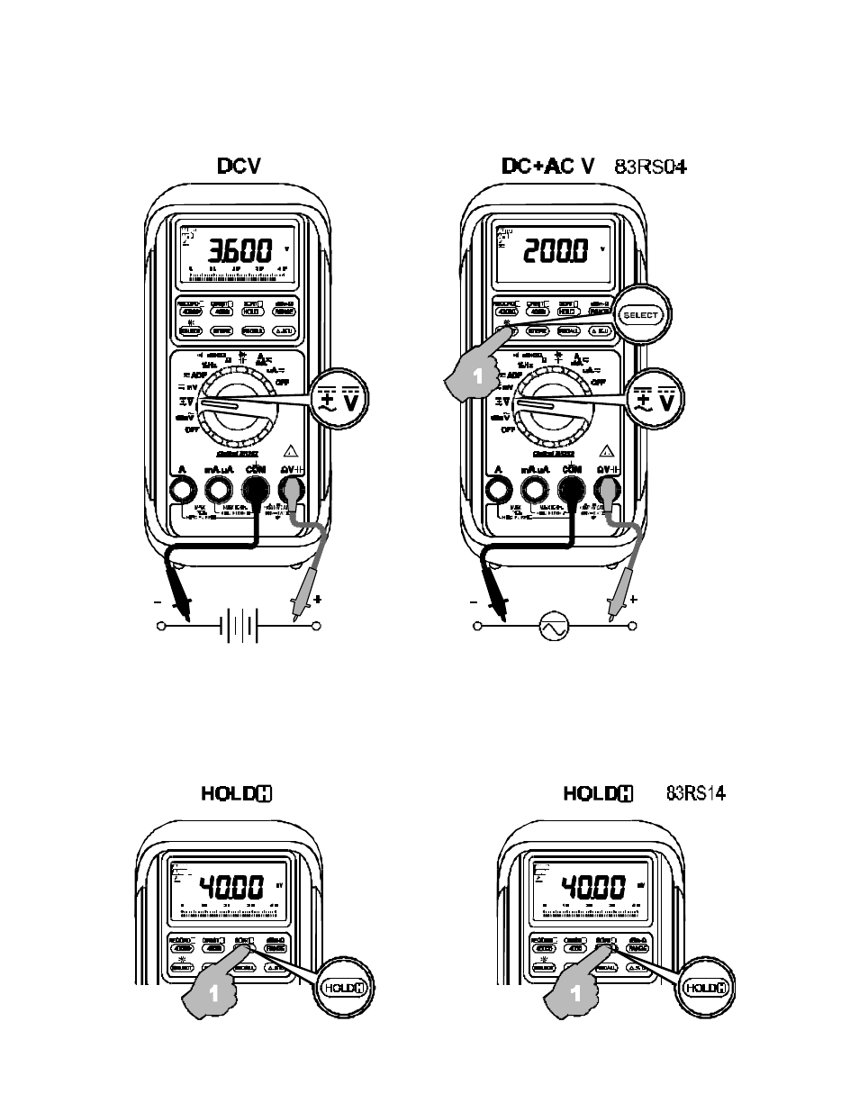 Amprobe AM91RS Digital-Multimeter User Manual | Page 8 / 30