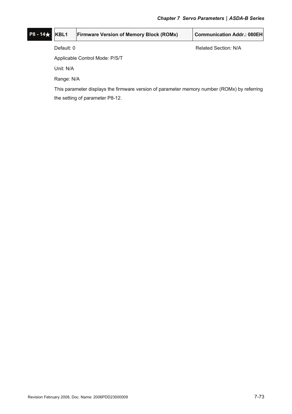 Delta Electronics AC Servo Drive ASDA-B User Manual | Page 226 / 321