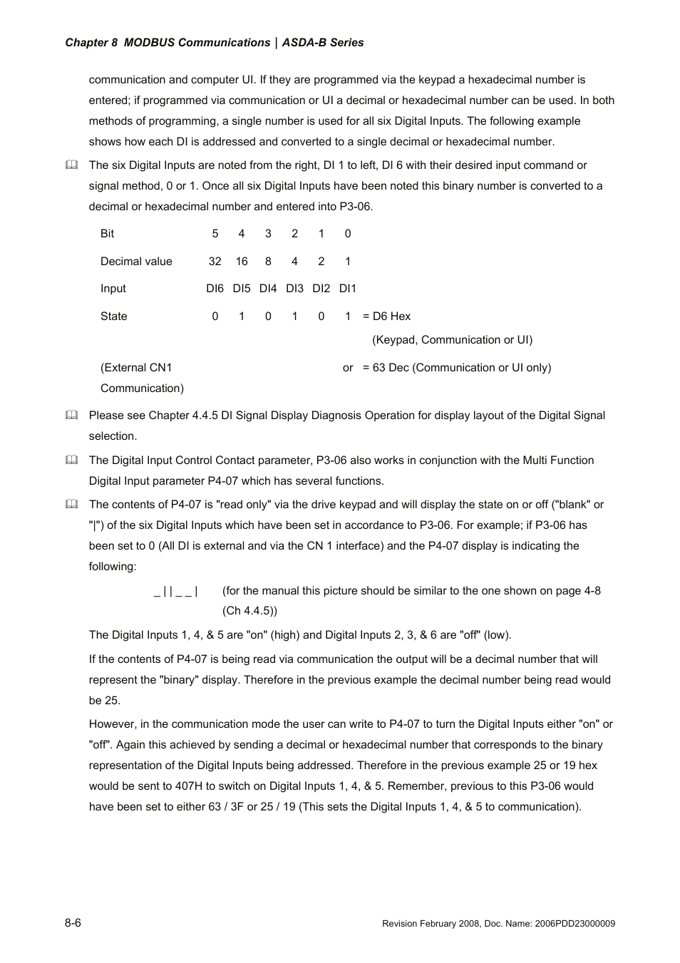 Delta Electronics AC Servo Drive ASDA-B User Manual | Page 241 / 321