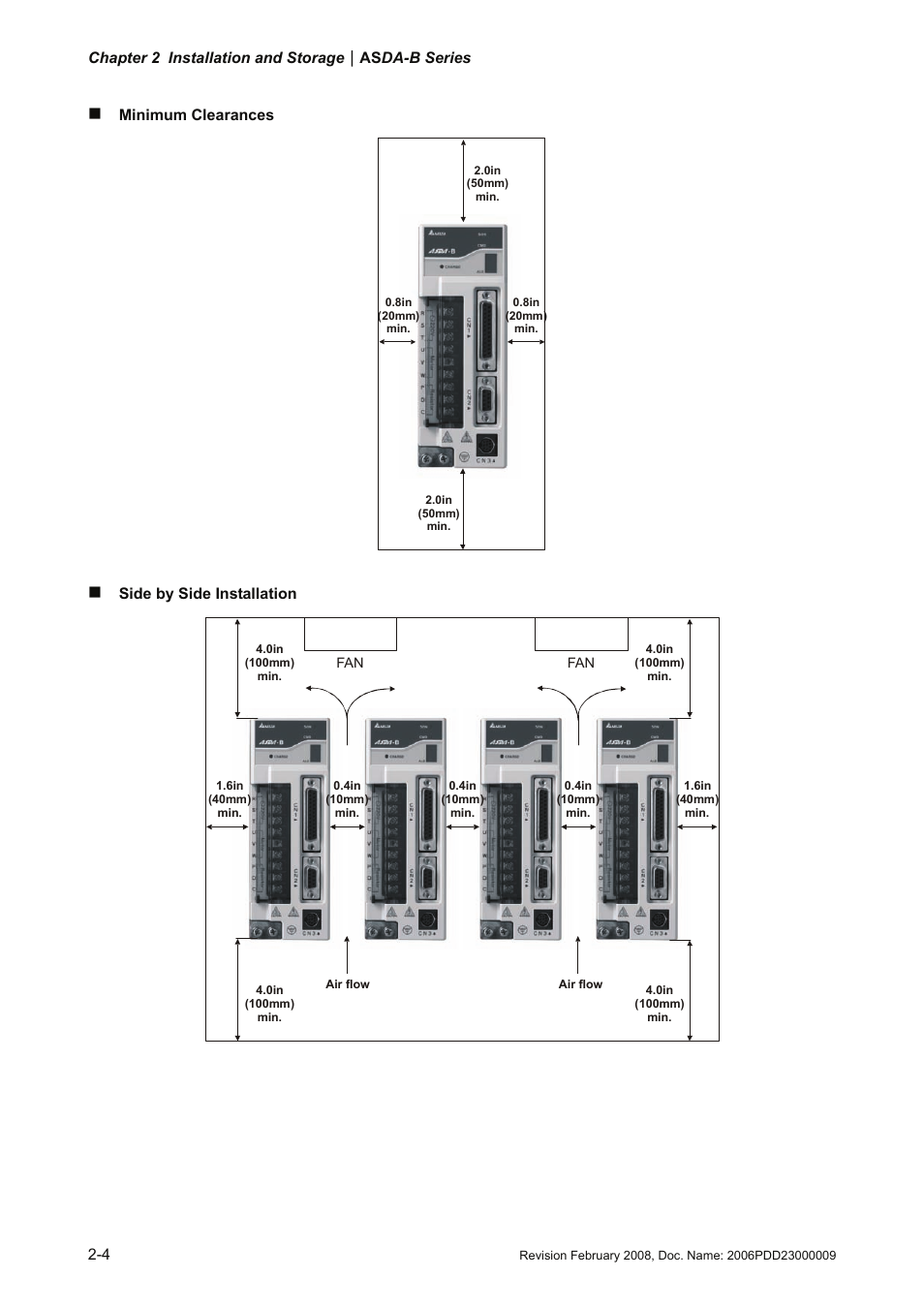 Delta Electronics AC Servo Drive ASDA-B User Manual | Page 25 / 321