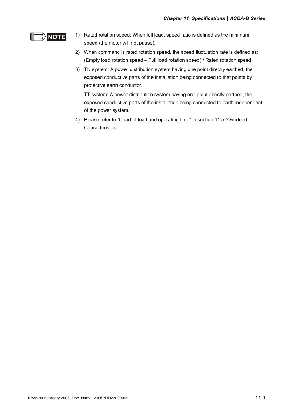 Delta Electronics AC Servo Drive ASDA-B User Manual | Page 270 / 321