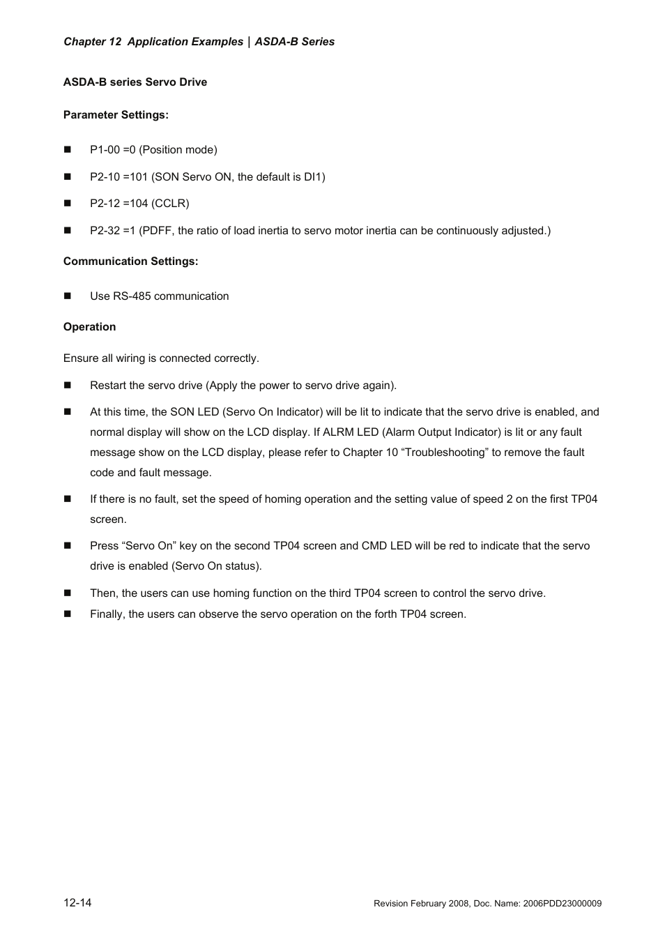 Delta Electronics AC Servo Drive ASDA-B User Manual | Page 303 / 321