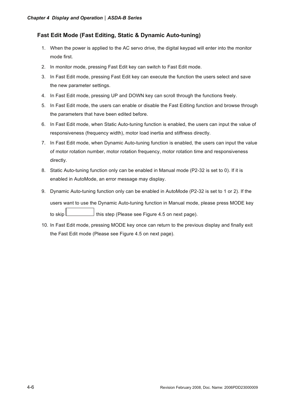 Delta Electronics AC Servo Drive ASDA-B User Manual | Page 61 / 321