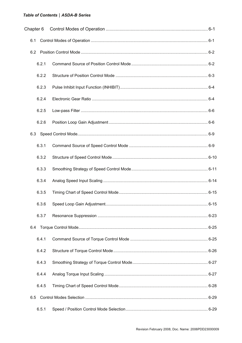 Delta Electronics AC Servo Drive ASDA-B User Manual | Page 9 / 321