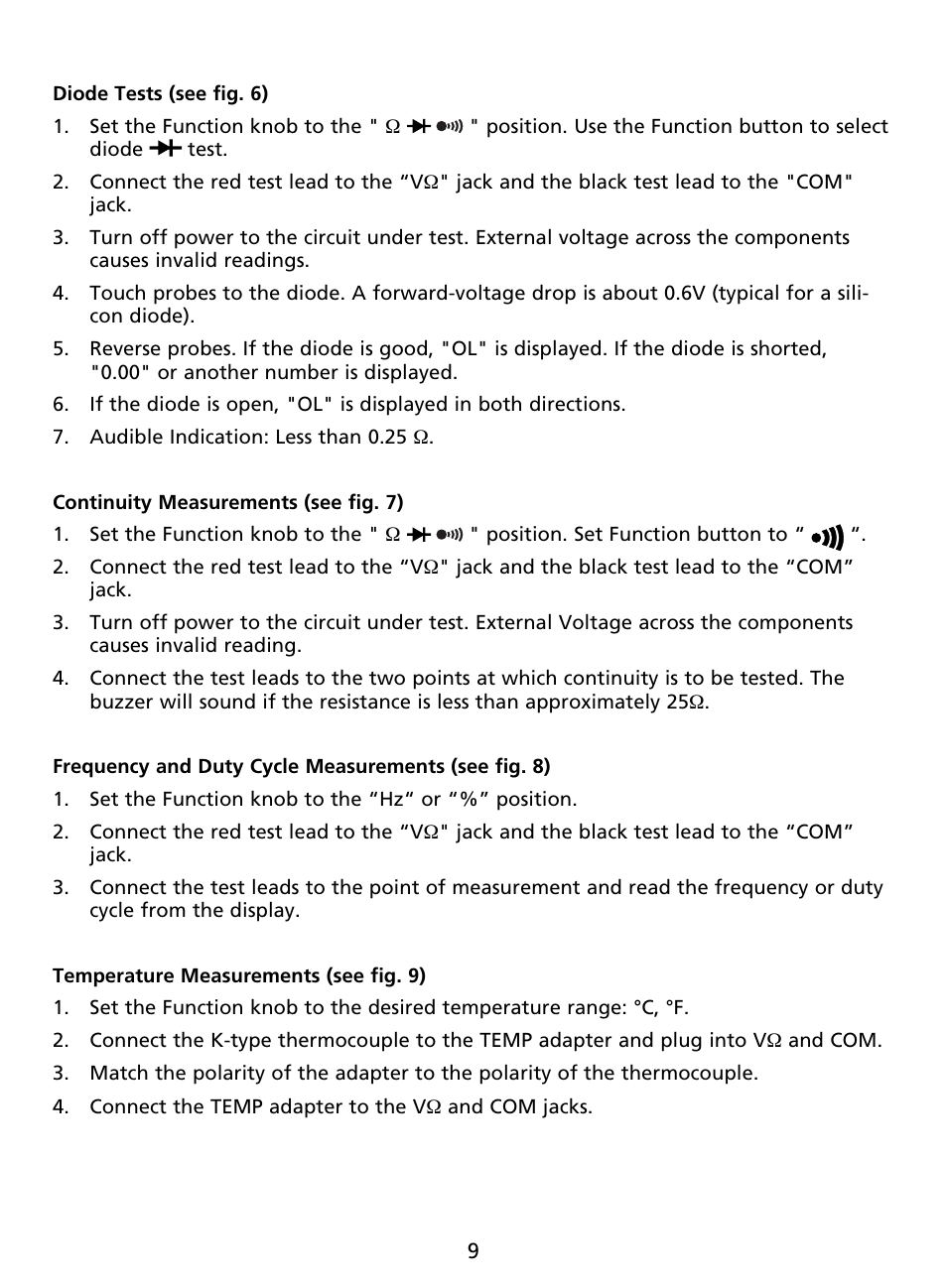 Amprobe AU92 Automotive-Multimeter User Manual | Page 11 / 152