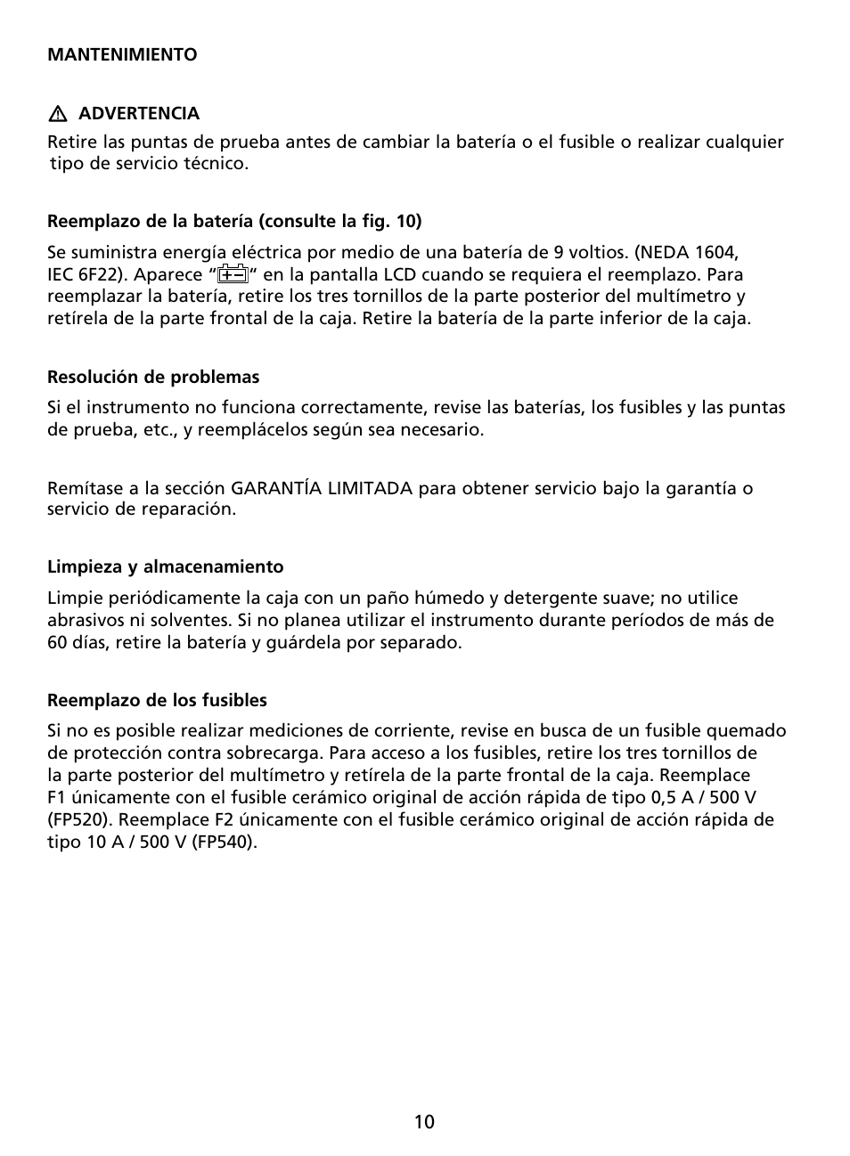 Amprobe AU92 Automotive-Multimeter User Manual | Page 112 / 152