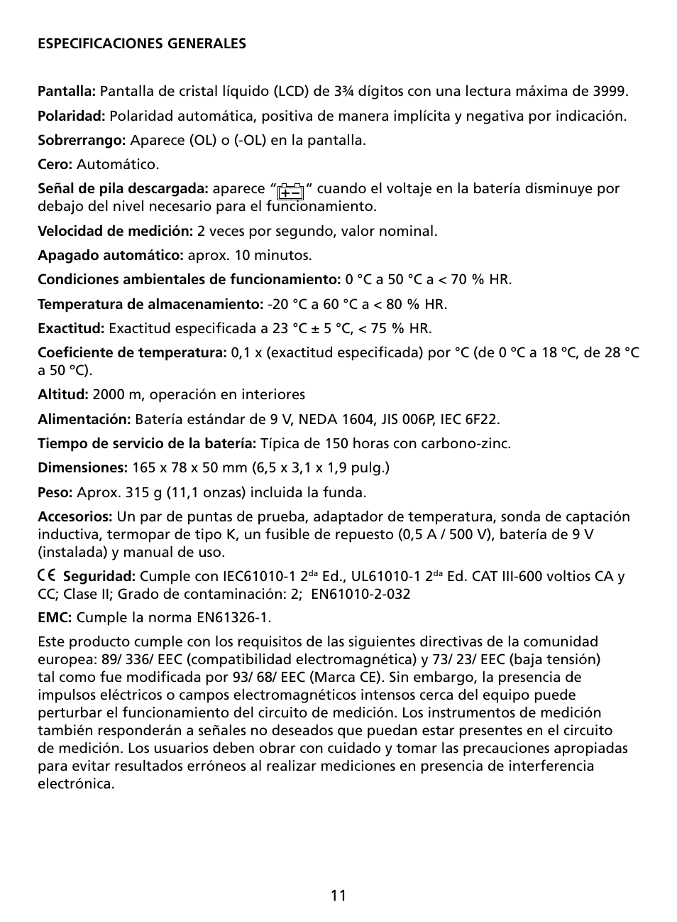 Amprobe AU92 Automotive-Multimeter User Manual | Page 113 / 152