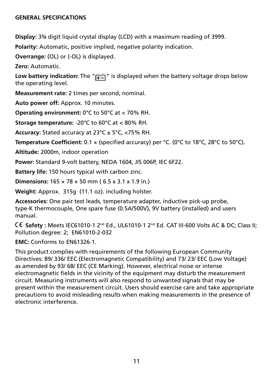 Amprobe AU92 Automotive-Multimeter User Manual | Page 13 / 152