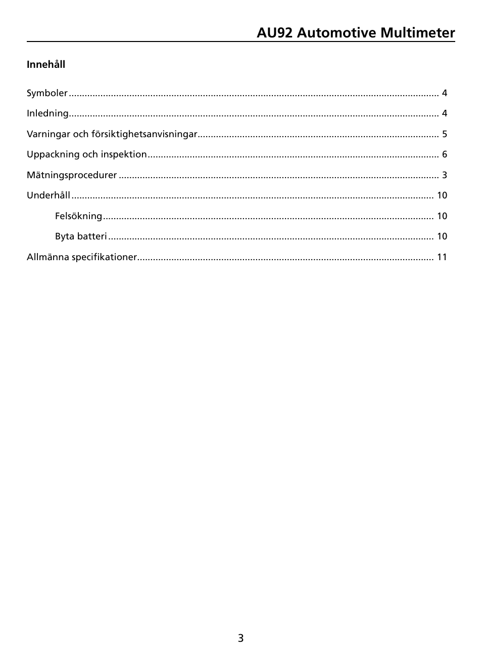 Au92 automotive multimeter | Amprobe AU92 Automotive-Multimeter User Manual | Page 130 / 152