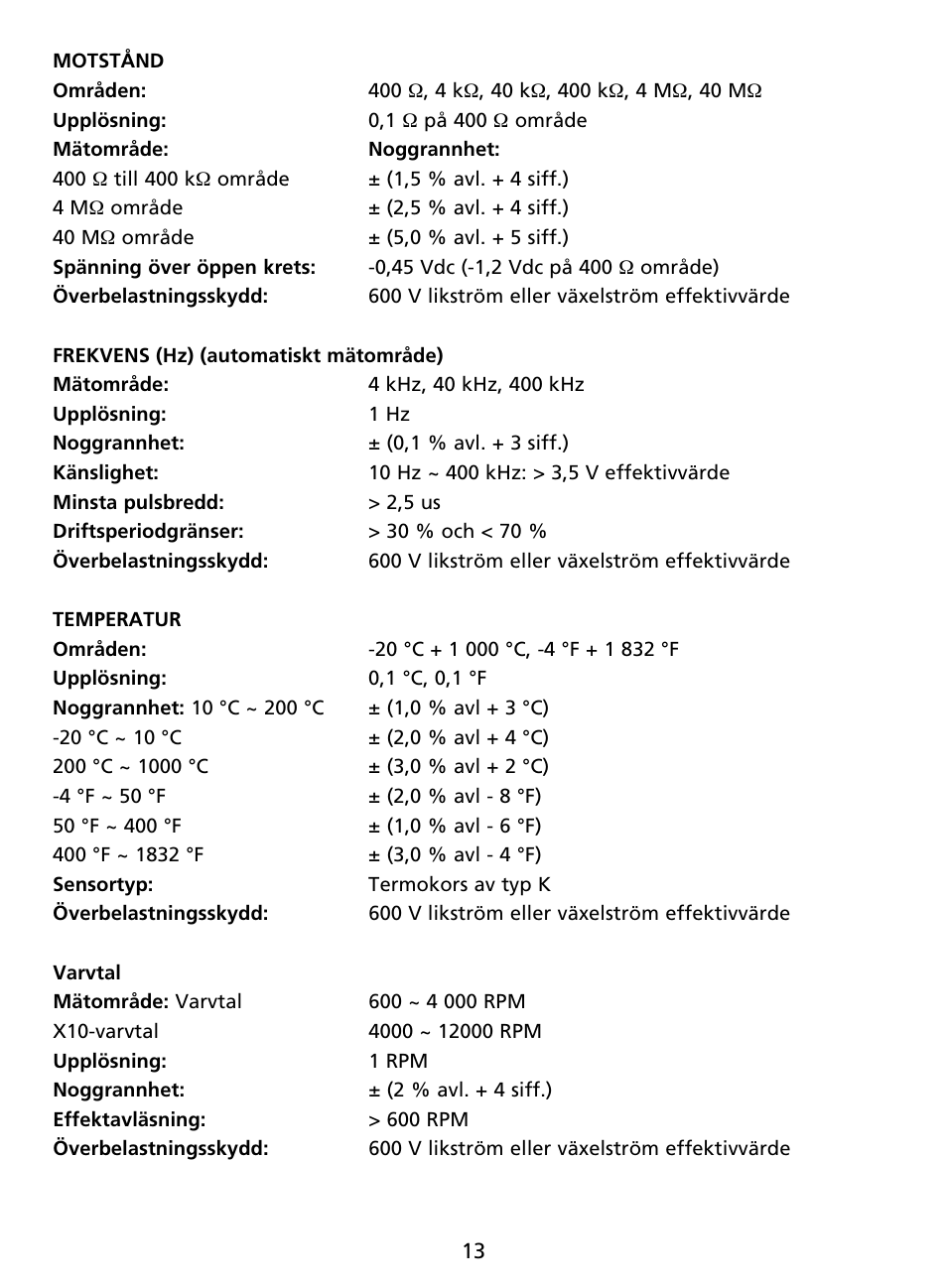 Amprobe AU92 Automotive-Multimeter User Manual | Page 140 / 152