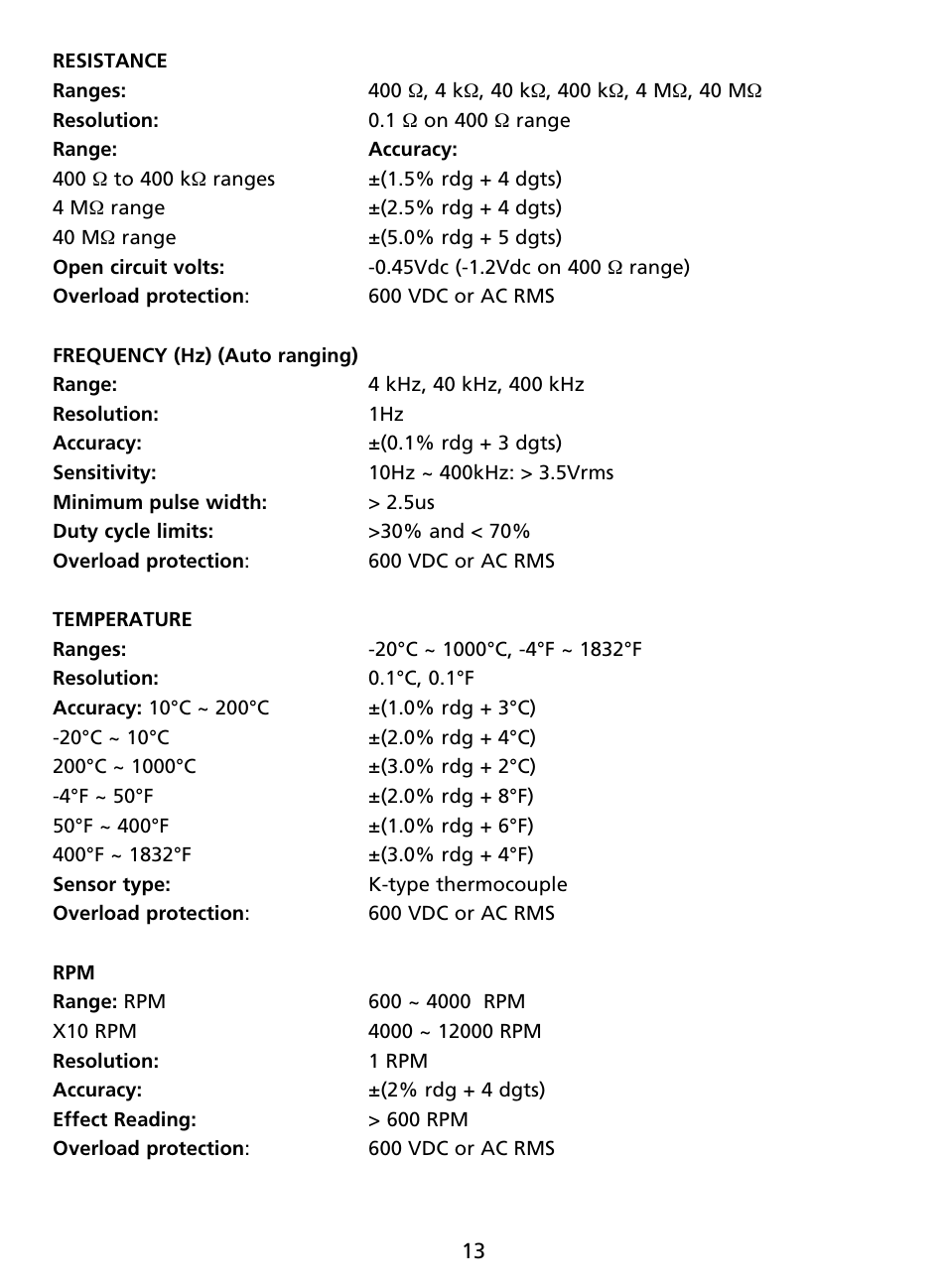 Amprobe AU92 Automotive-Multimeter User Manual | Page 15 / 152