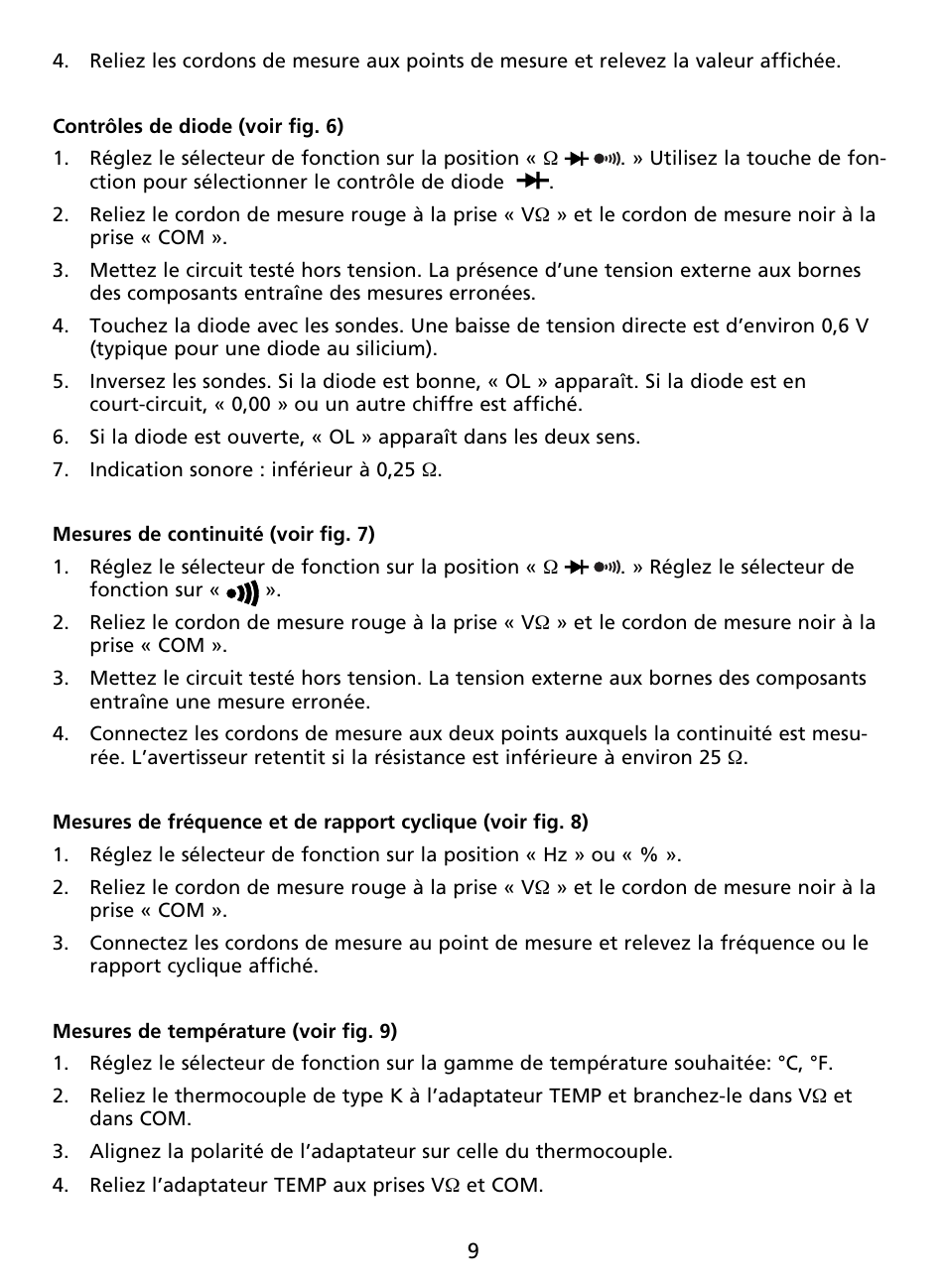 Amprobe AU92 Automotive-Multimeter User Manual | Page 36 / 152