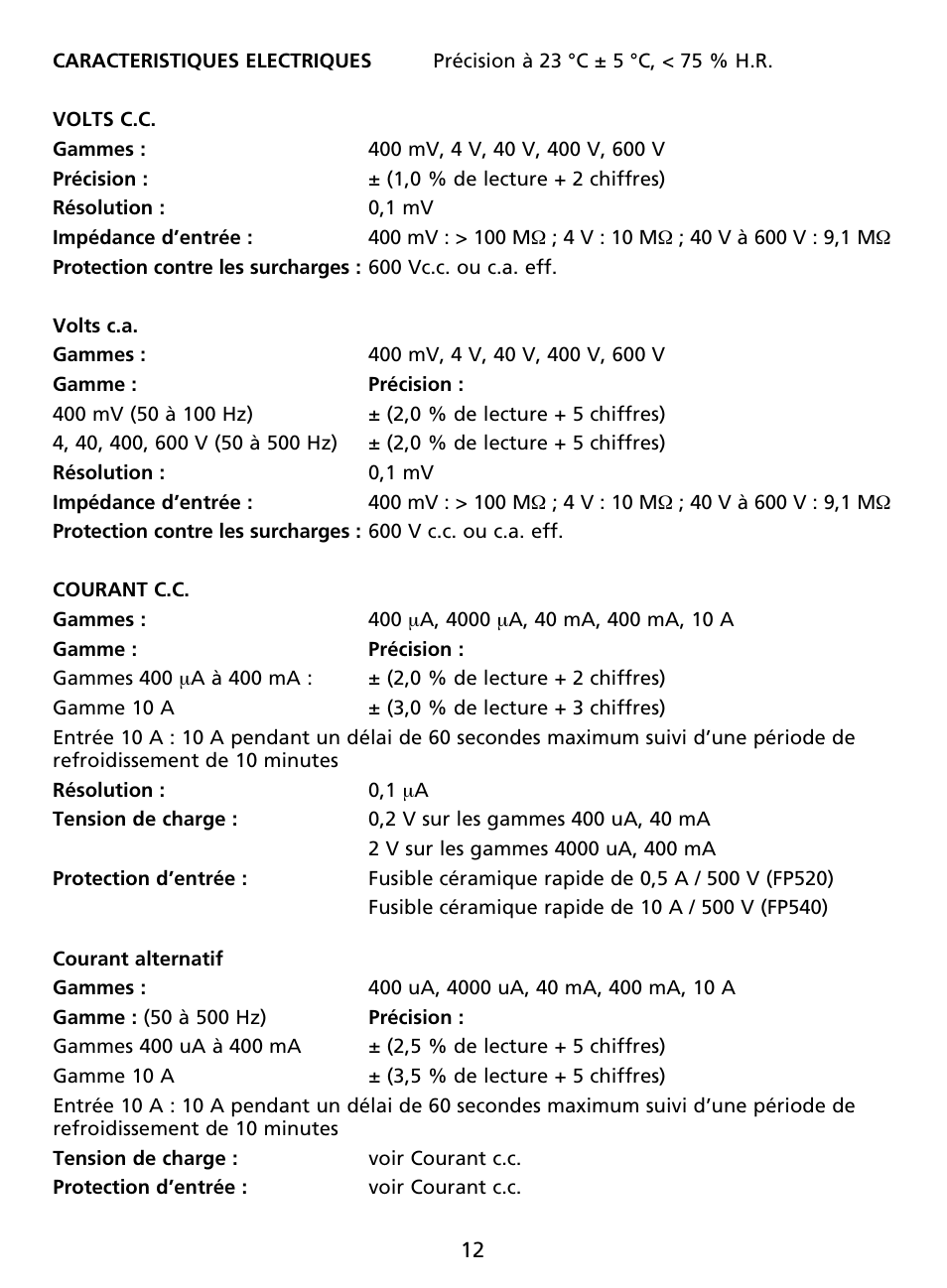 Amprobe AU92 Automotive-Multimeter User Manual | Page 39 / 152