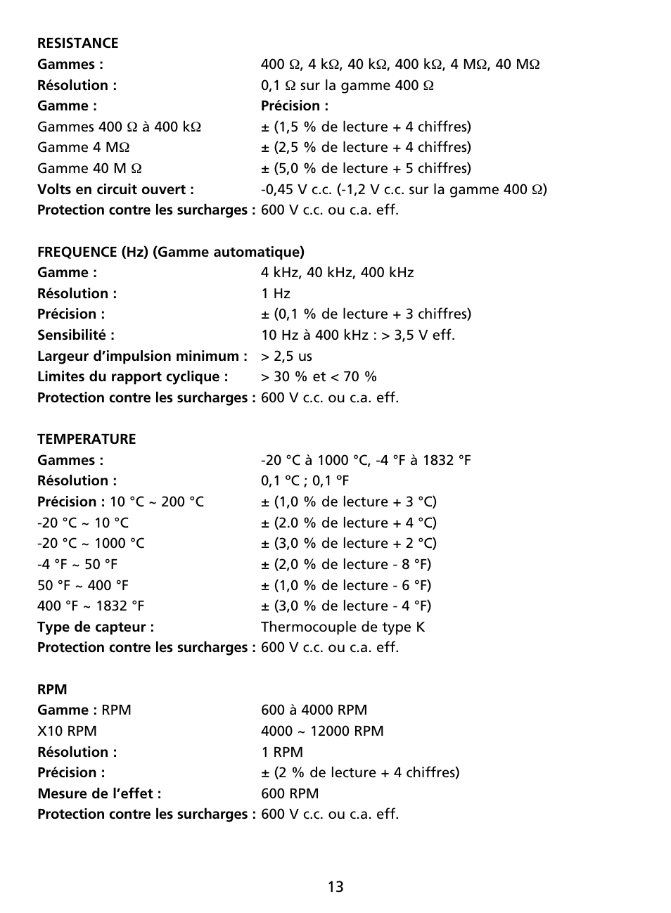 Amprobe AU92 Automotive-Multimeter User Manual | Page 40 / 152