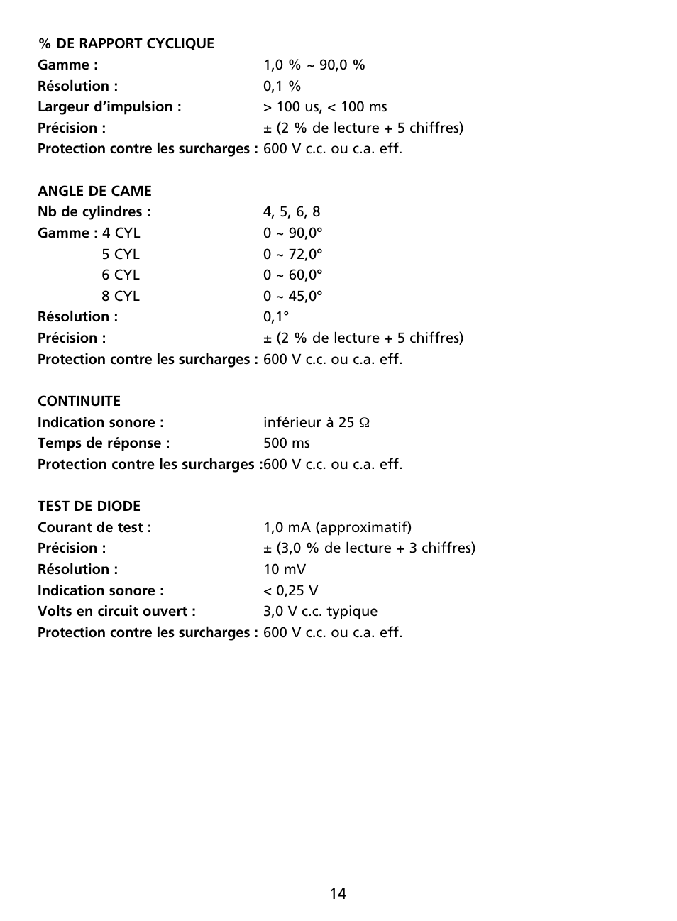 Amprobe AU92 Automotive-Multimeter User Manual | Page 41 / 152