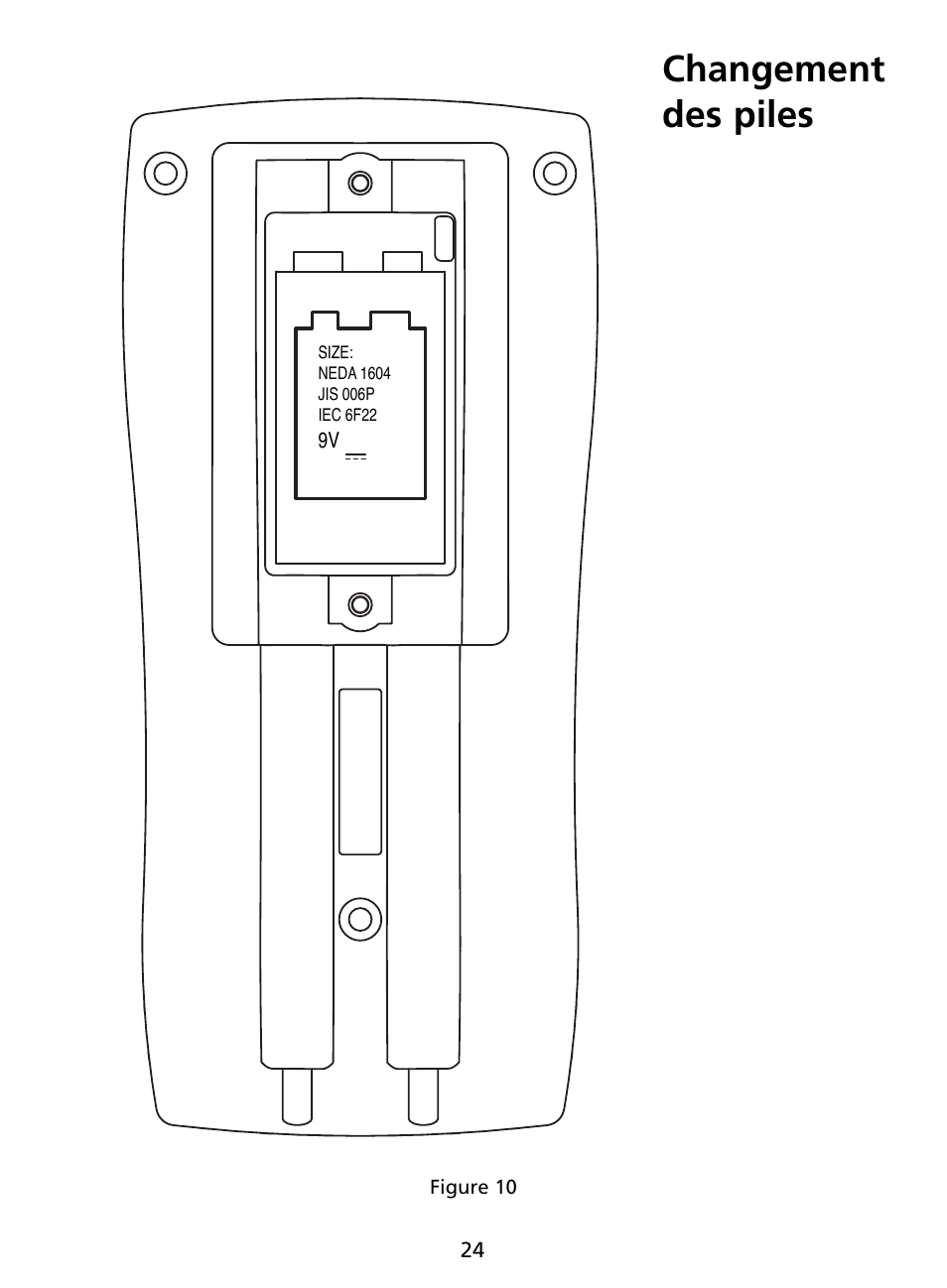 Changement des piles | Amprobe AU92 Automotive-Multimeter User Manual | Page 51 / 152