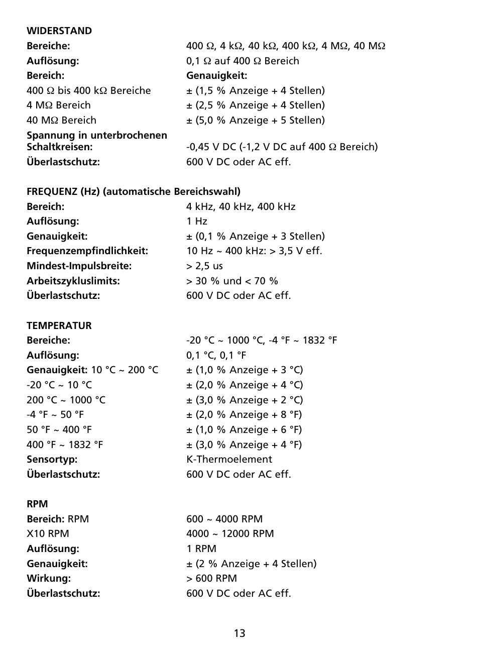 Amprobe AU92 Automotive-Multimeter User Manual | Page 65 / 152