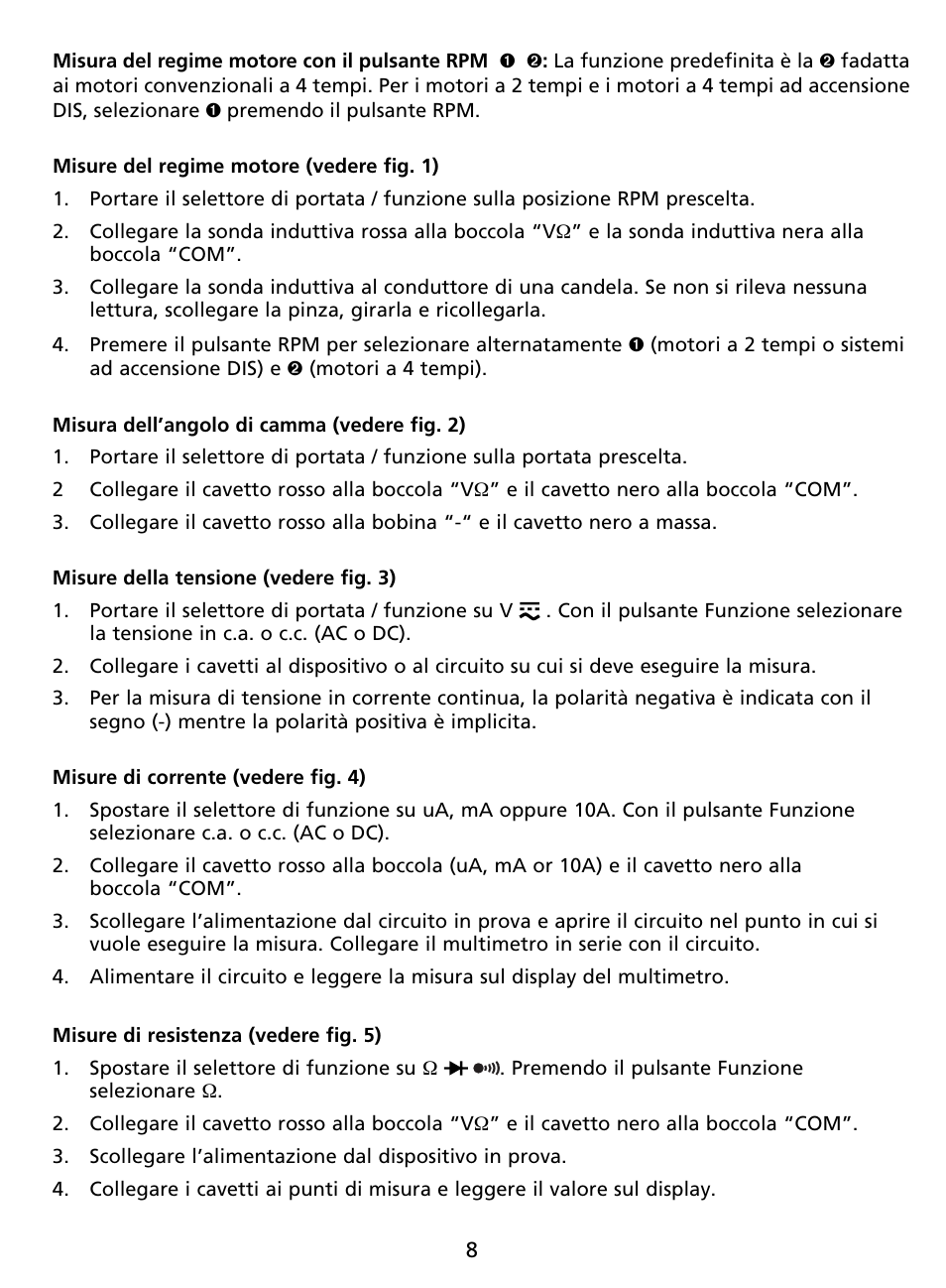 Amprobe AU92 Automotive-Multimeter User Manual | Page 85 / 152