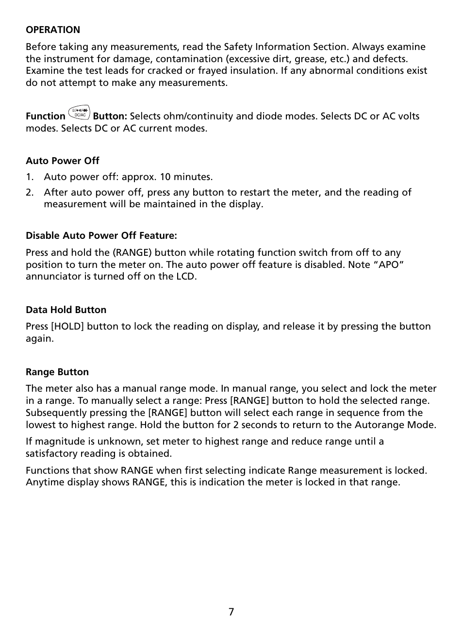 Amprobe AU92 Automotive-Multimeter User Manual | Page 9 / 152