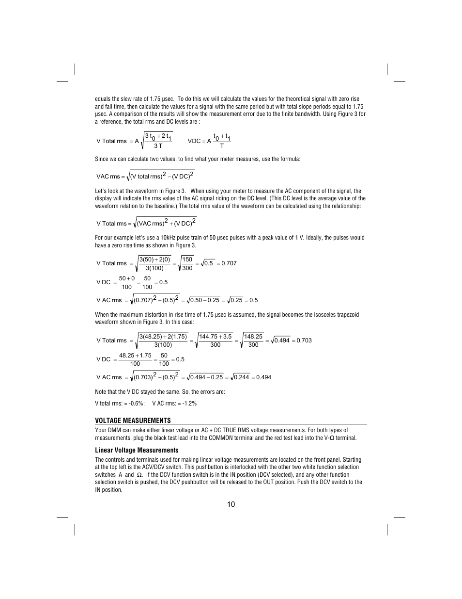 Amprobe BDM40-UA Bench-Digital-Multimeter User Manual | Page 11 / 28