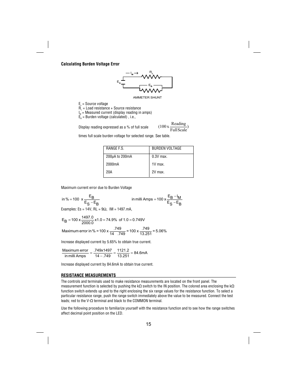 Amprobe BDM40-UA Bench-Digital-Multimeter User Manual | Page 16 / 28